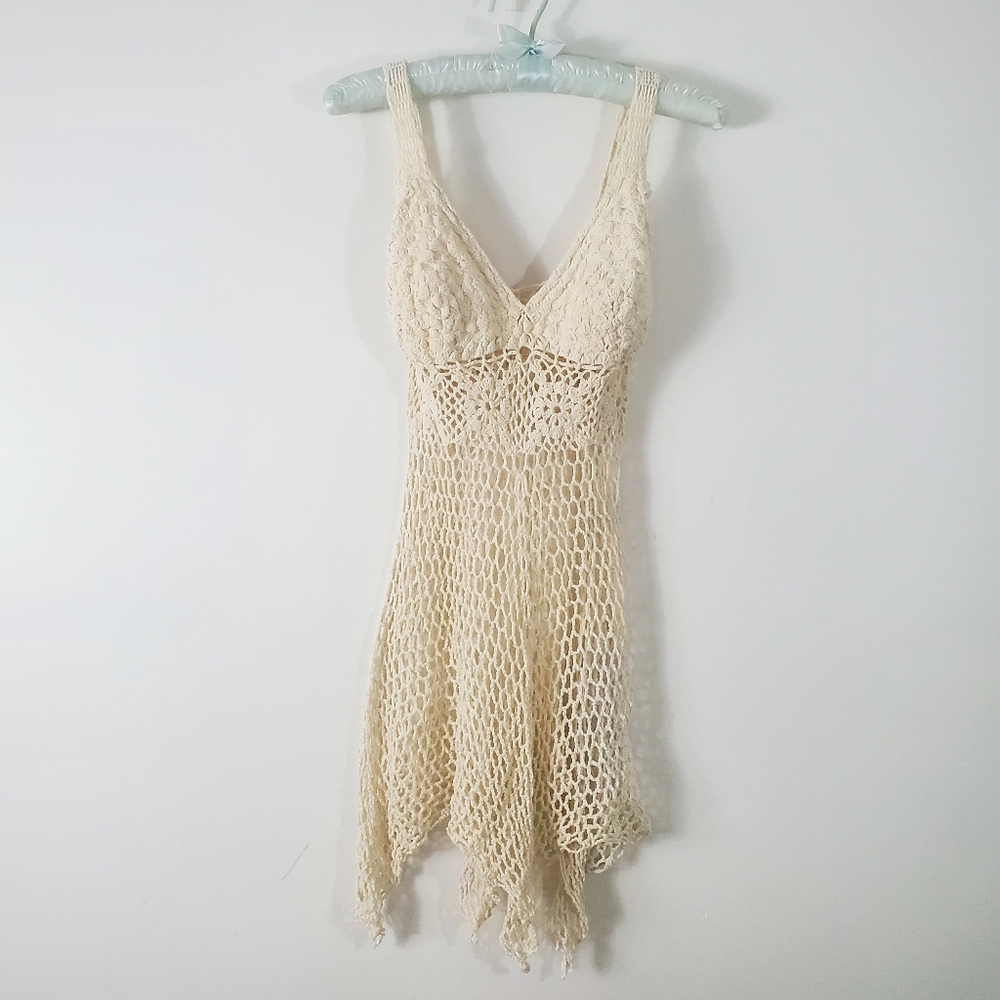 Womens Cover Ups for Swimwear Handmade Crochet Dress